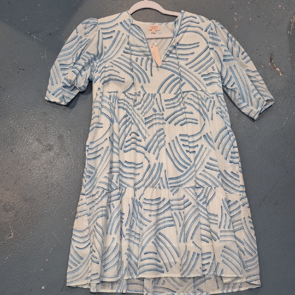 Shark Strip Bondi Dress